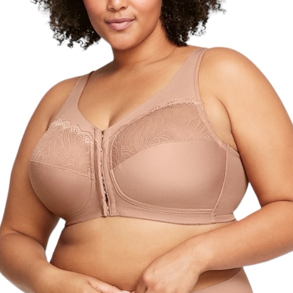 Glamorise 40E MagicLift Natural Shape Front Close Bra! NEW!